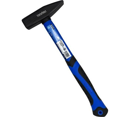 vertextools молоток слесарный, 800 г, фибергласовая обрезиненная рукоятка 10-20-800