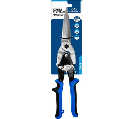 vertextools НОЖНИЦЫ ПО МЕТАЛЛУ, 290 ММ Удлиненый 0038-08