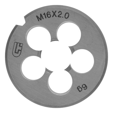 Плашка М16 х 2 мм Сибртех