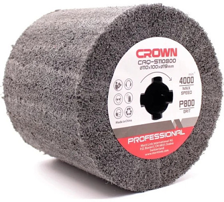 Щетка абразивная CROWN CAQ-S110800