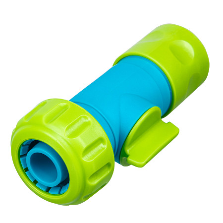 Соединитель быстросъемный, 3/4" с переключателем, LUXE Palisad