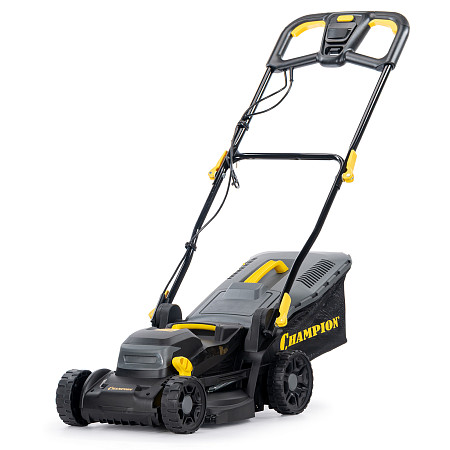Газонокосилка эл. CHAMPION EM3414 (1,4 кВт травосб. 35л ширина 340мм 20-70мм, 10,7кг)