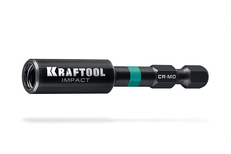 KRAFTOOL IMPACT, 60 мм, торсионный адаптер для ударных шуруповертов (26789)