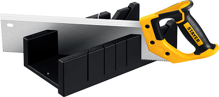 STAYER 100 х 55 мм, 350 мм, пластиковое стусло с пилой, Professional (15395-35)