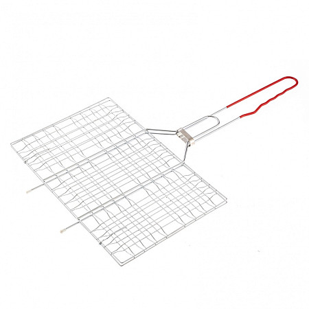 Решетка-гриль 220 x 340 мм, хромированная, PVC рукоятка Sparta