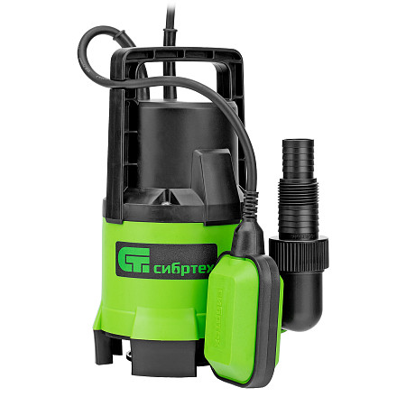 Дренажный насос для грязной воды СДН650-35, 650 Вт, напор 8 м, 11000 л/ч Сибртех