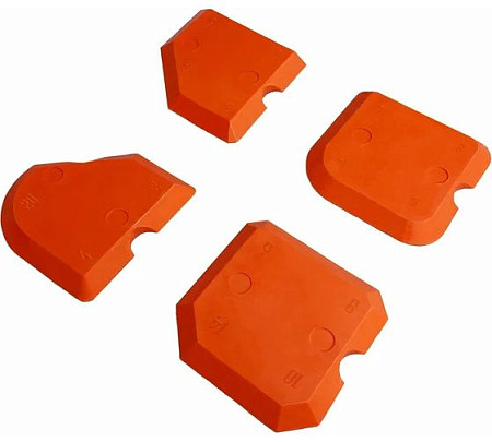 vertextools НАБОР ШПАТЕЛЕЙ ДЛЯ ВЫРАВНИВАНИЯ 4 предм. 88-320-04