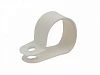 Клипса для крепления кабеля, белая (1000шт), 9 мм