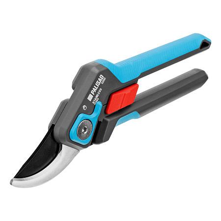 Секатор прямого реза, 210 мм, регулировка захвата x 5, двухкомпонентные рукоятки, LUXE Palisad